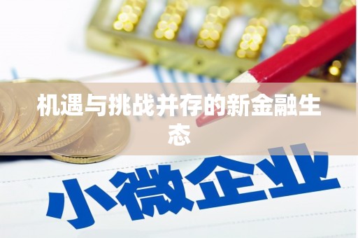 沿滩机遇与挑战并存的新金融生态