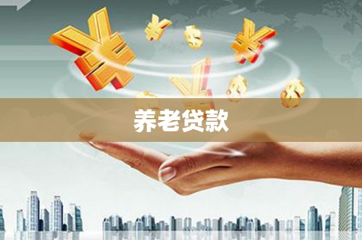 玉树养老贷款