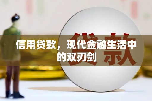 芦淞信用贷款，现代金融生活中的双刃剑