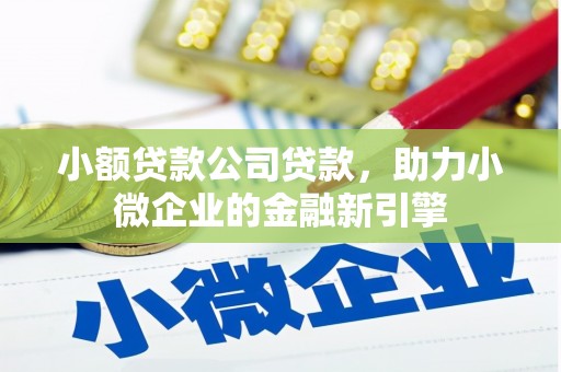 鄱阳小额贷款公司贷款，助力小微企业的金融新引擎