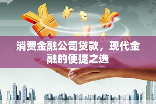 定州消费金融公司贷款，现代金融的便捷之选