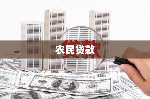 新泰农民贷款
