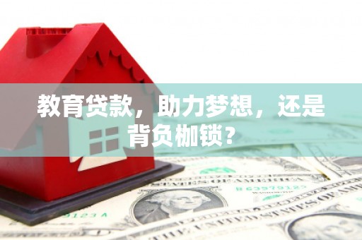 铁西教育贷款，助力梦想，还是背负枷锁？