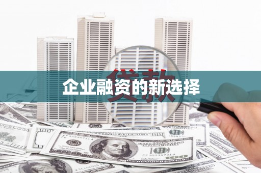 永德企业融资的新选择