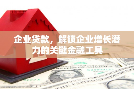 新林企业贷款，解锁企业增长潜力的关键金融工具
