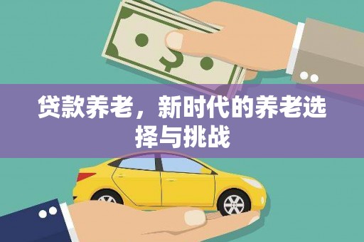 和田市贷款养老，新时代的养老选择与挑战