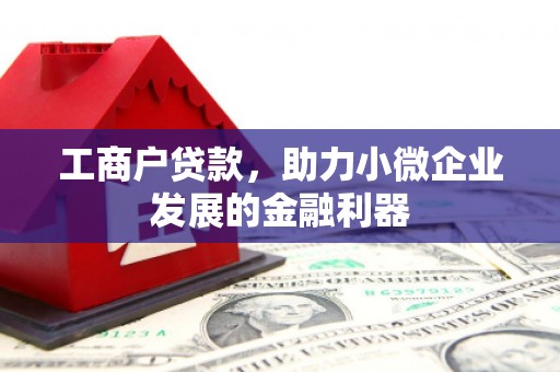 彰化市工商户贷款，助力小微企业发展的金融利器