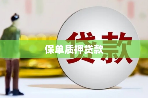 如皋保单质押贷款