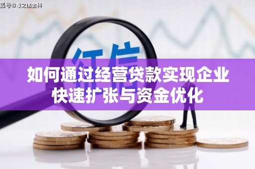 洱源如何通过经营贷款实现企业快速扩张与资金优化