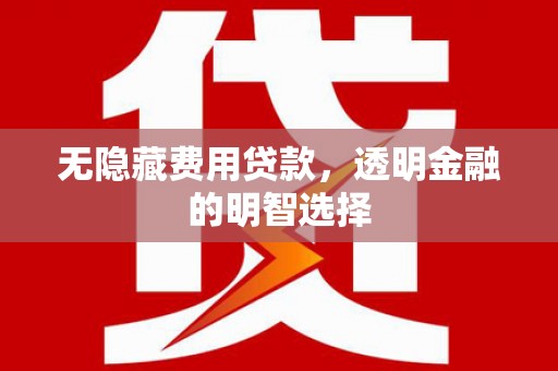 招远无隐藏费用贷款，透明金融的明智选择