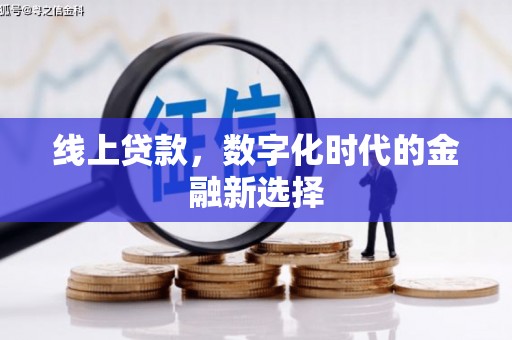 明山线上贷款，数字化时代的金融新选择