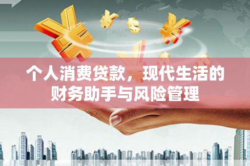 宿松个人消费贷款，现代生活的财务助手与风险管理
